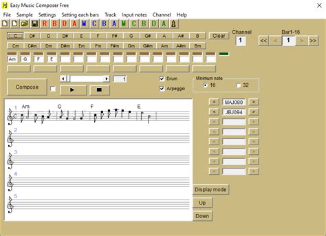 compose music free.